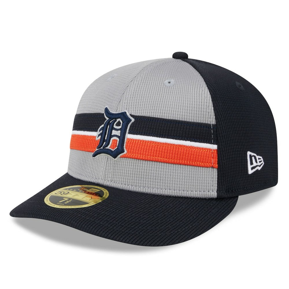 Detroit Tigers New Era 2025 Batting Practice Low Profile 59FIFTY Fitted Hat - Gray - New Era on Sale