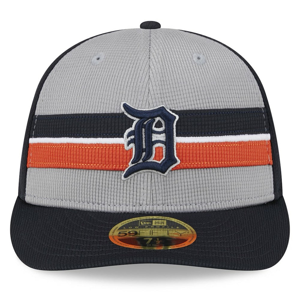 Detroit Tigers New Era 2025 Batting Practice Low Profile 59FIFTY Fitted Hat - Gray - New Era on Sale
