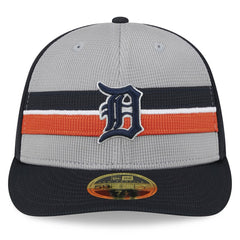 Detroit Tigers New Era 2025 Batting Practice Low Profile 59FIFTY Fitted Hat - Gray - New Era on Sale