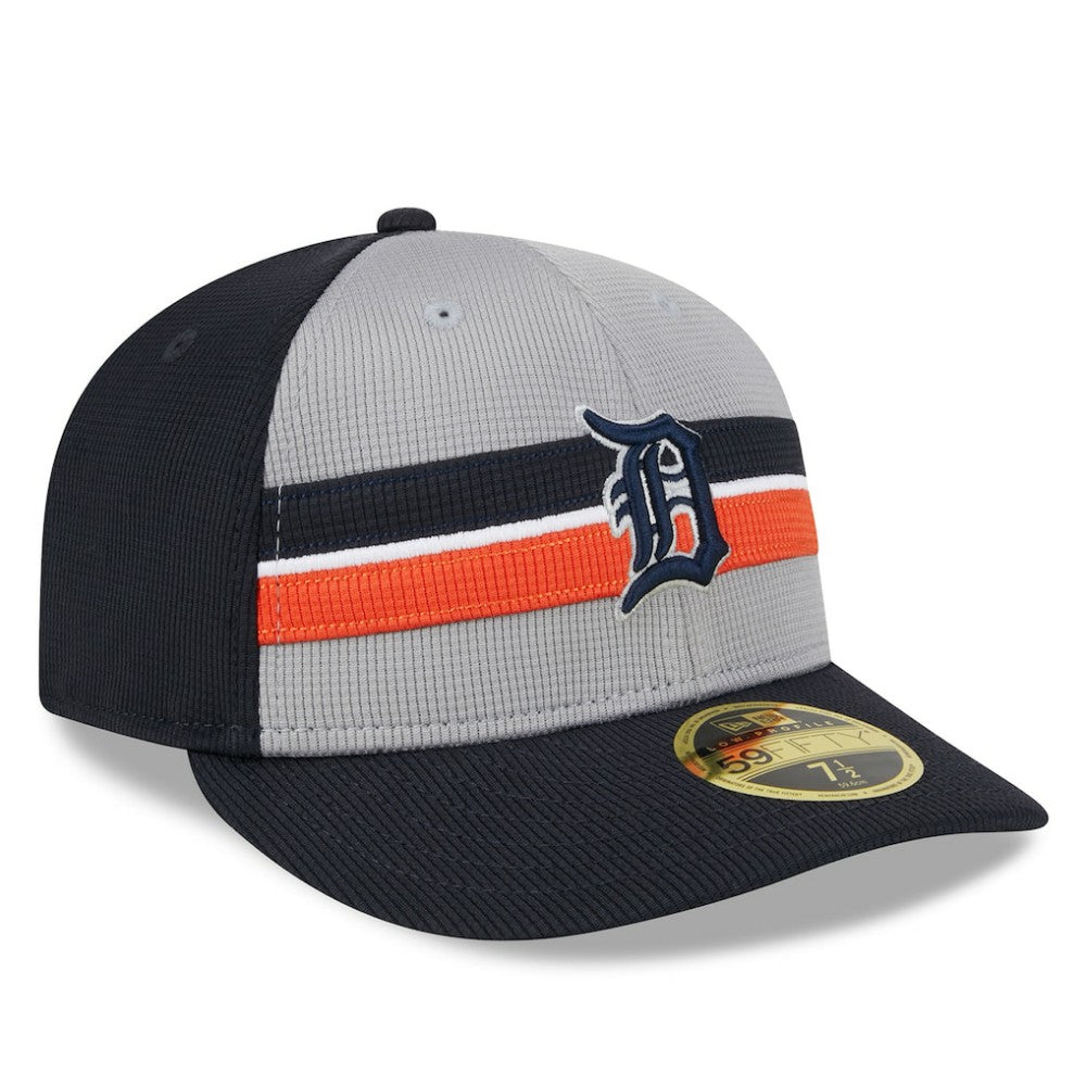 Detroit Tigers New Era 2025 Batting Practice Low Profile 59FIFTY Fitted Hat - Gray - New Era on Sale