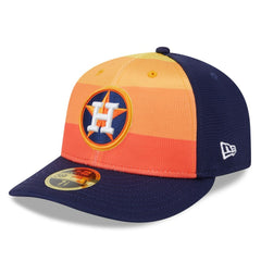 Houston Astros New Era 2025 Batting Practice Low Profile 59FIFTY Fitted Hat - Orange - New Era Sale