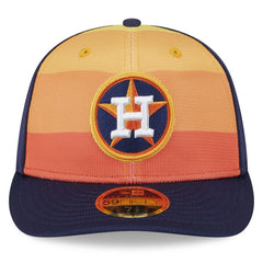 Houston Astros New Era 2025 Batting Practice Low Profile 59FIFTY Fitted Hat - Orange - New Era Sale