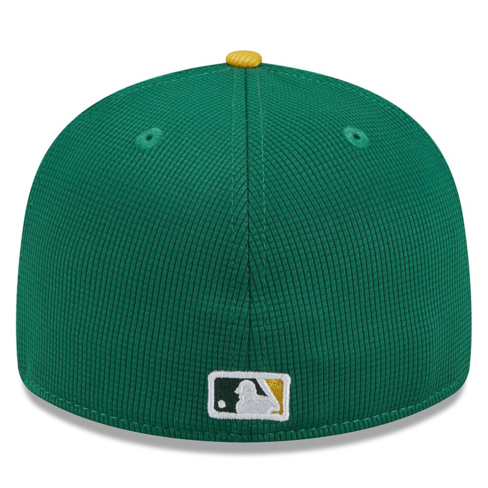 Athletics New Era 2025 Batting Practice Low Profile 59FIFTY Fitted Hat - Kelly Green - New Era Online