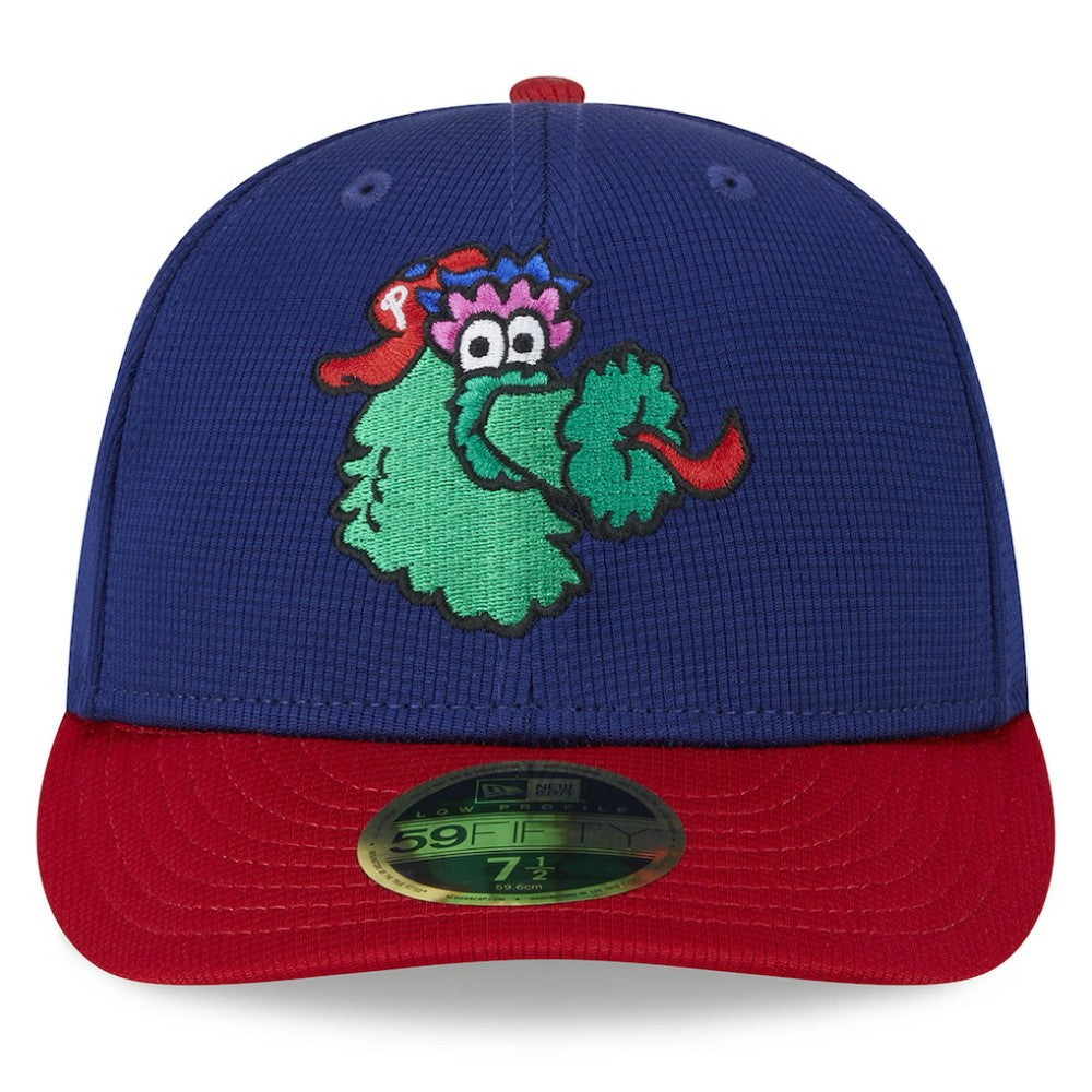 Philadelphia Phillies New Era 2025 Batting Practice Low Profile 59FIFTY Fitted Hat - Navy - New Era Online