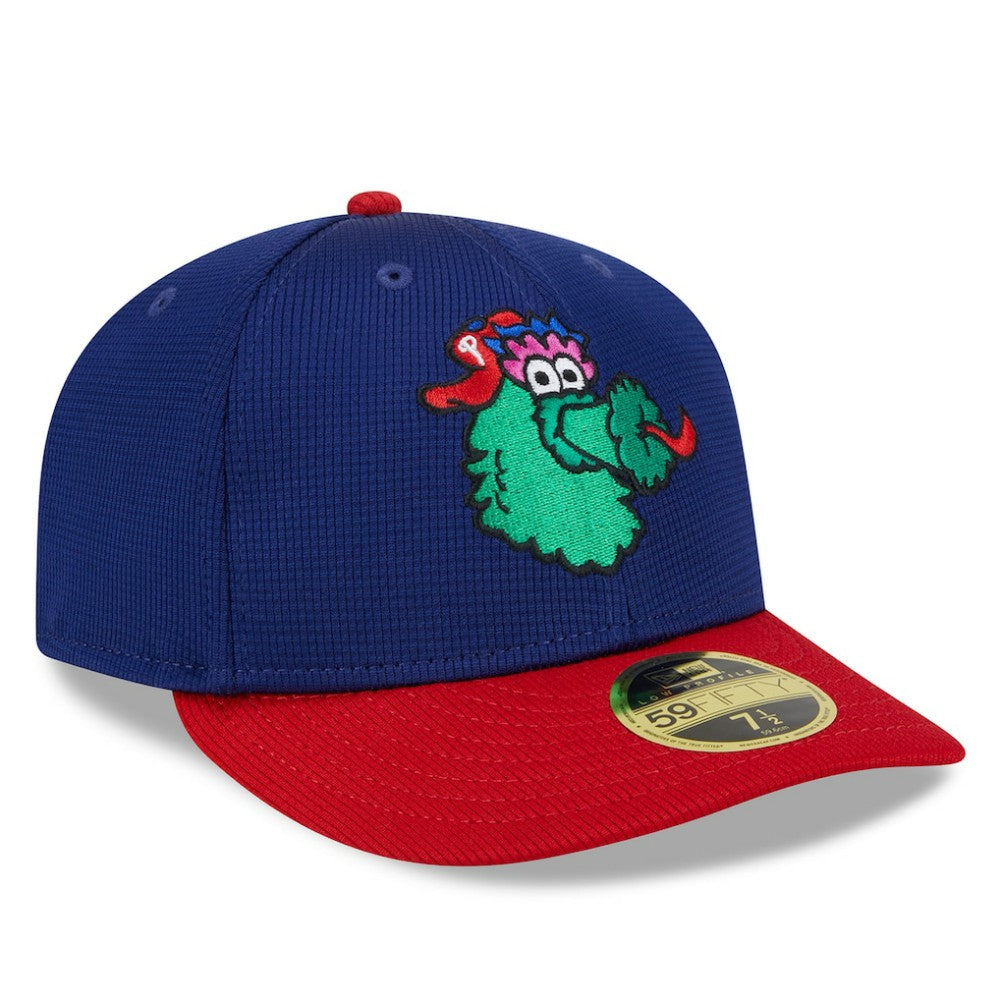 Philadelphia Phillies New Era 2025 Batting Practice Low Profile 59FIFTY Fitted Hat - Navy - New Era Online
