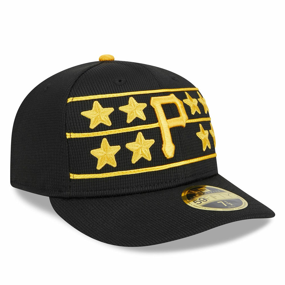 Pittsburgh Pirates New Era 2025 Batting Practice Low Profile 59FIFTY Fitted Hat - Black - New Era on Sale
