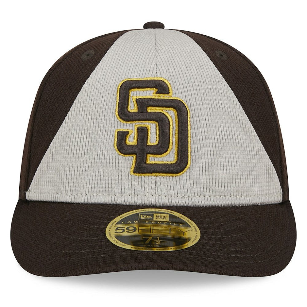 San Diego Padres New Era 2025 Batting Practice Low Profile 59FIFTY Fitted Hat - Brown - New Era Discount