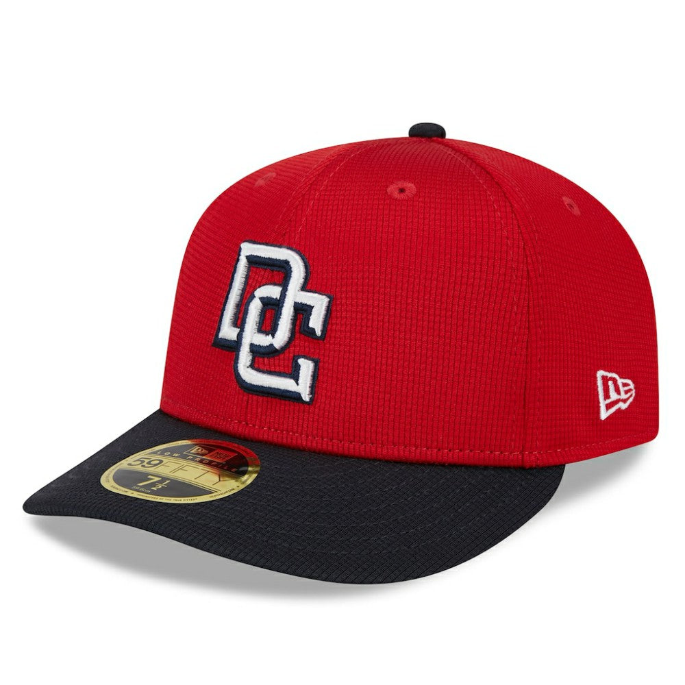 Washington Nationals New Era 2025 Batting Practice Low Profile 59FIFTY Fitted Hat - Red - New Era Discount