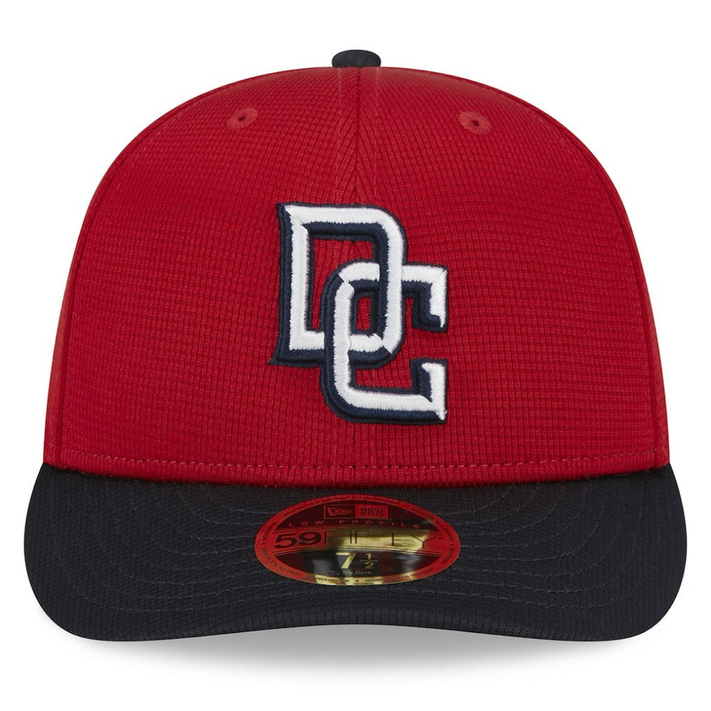 Washington Nationals New Era 2025 Batting Practice Low Profile 59FIFTY Fitted Hat - Red - New Era Discount