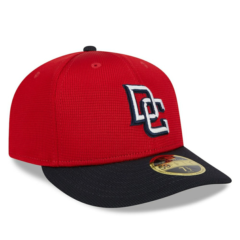 Washington Nationals New Era 2025 Batting Practice Low Profile 59FIFTY Fitted Hat - Red - New Era Discount