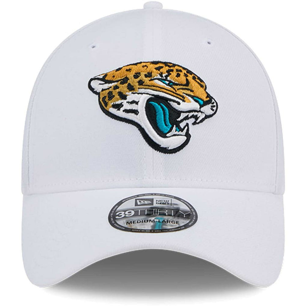 Jacksonville Jaguars New Era Main 39THIRTY Flex Hat White
