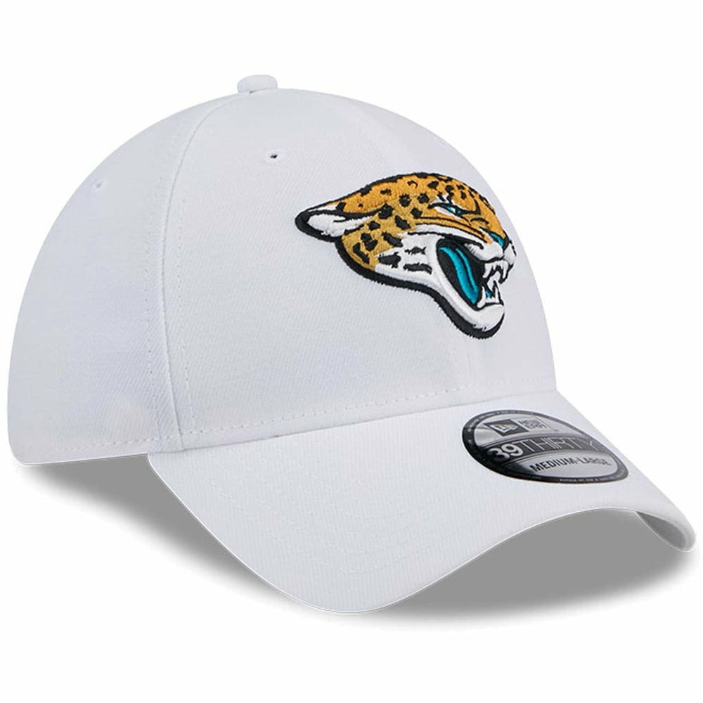 Jacksonville Jaguars New Era Main 39THIRTY Flex Hat White