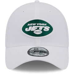 New York Jets New Era Main 39THIRTY Flex Hat White