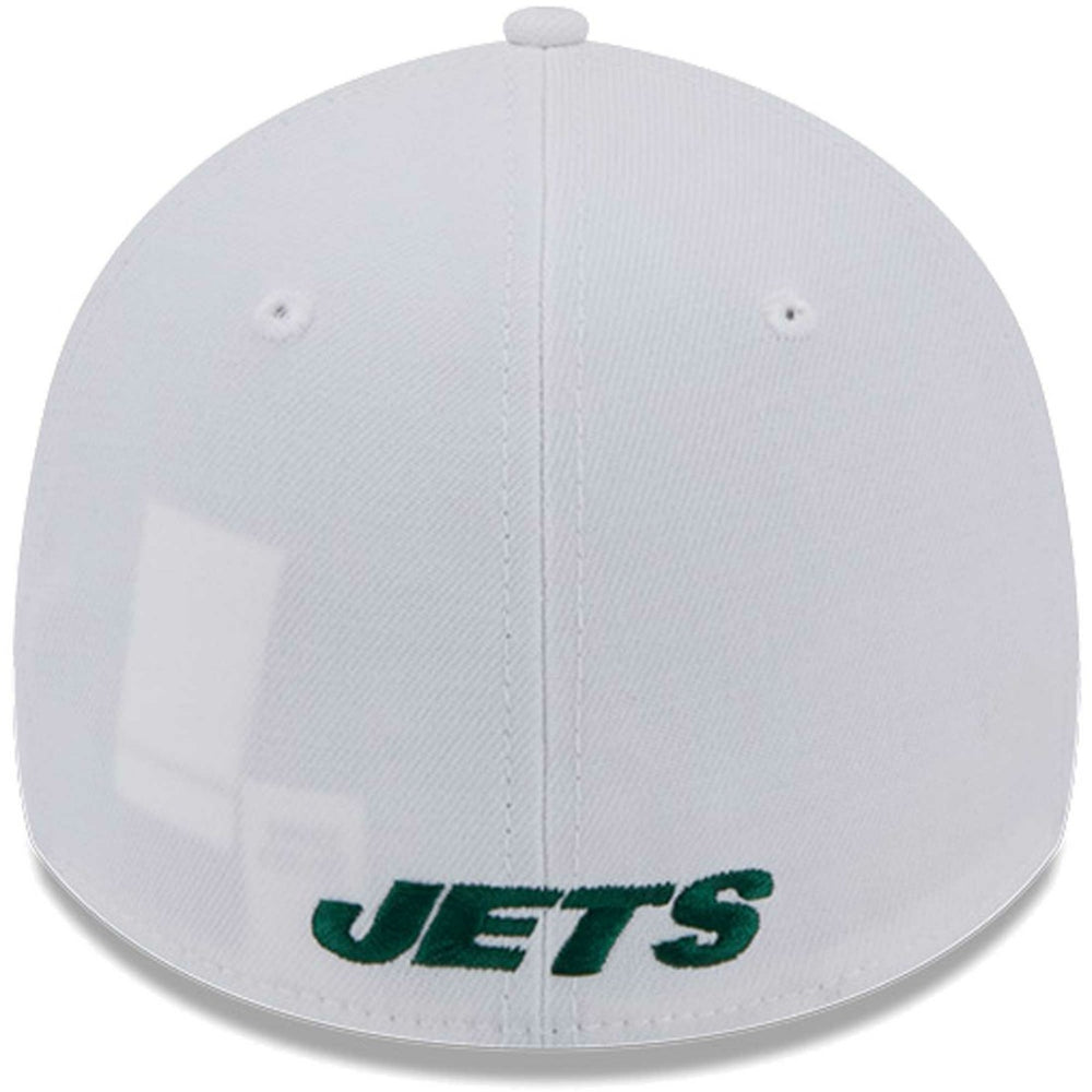 New York Jets New Era Main 39THIRTY Flex Hat White