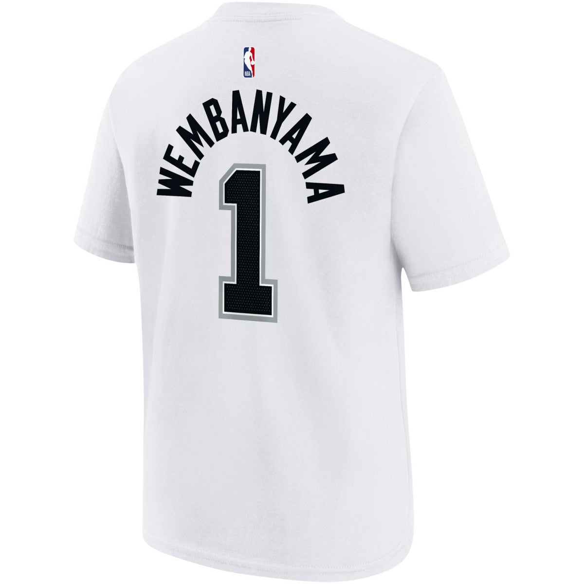 Victor Wembanyama San Antonio Spurs Youth Name & Number Association T-Shirt White | Nike Near Me