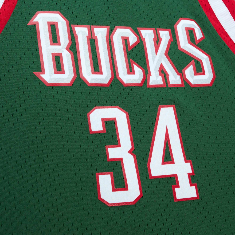 Giannis Antetokounmpo Milwaukee Bucks 2013/14 Hardwood Classics Swingman Jersey Hunter Green | Mitchell & Ness outlet