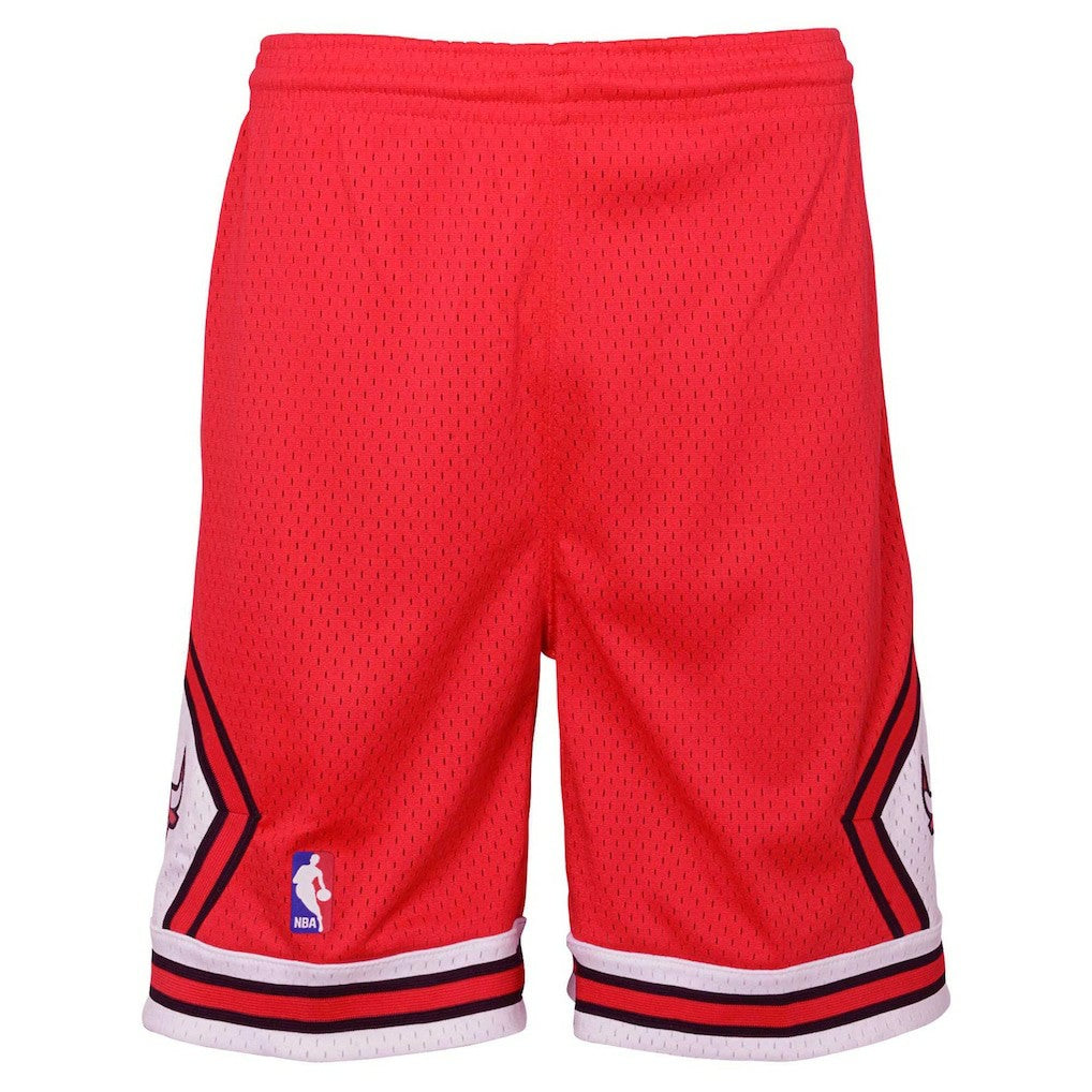 Chicago Bulls Youth Hardwood Classics Swingman Shorts Red | Mitchell & Ness US
