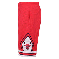 Chicago Bulls Youth Hardwood Classics Swingman Shorts Red | Mitchell & Ness US