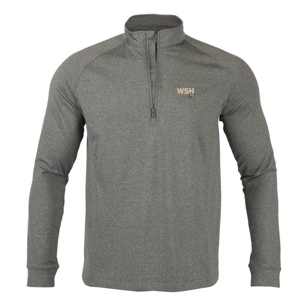 Washington Nationals Levelwear City Connect Calibre Insignia Core Quarter-Zip Pullover Top - Heather Charcoal - MLB Discount