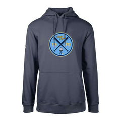 Milwaukee Brewers Levelwear City Connect Podium Strike Pullover Hoodie - Navy - MLB Lifestyle