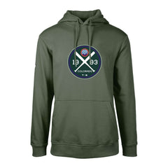Colorado Rockies Levelwear City Connect Podium Strike Pullover Hoodie - Forest Green - MLB Lifestyle