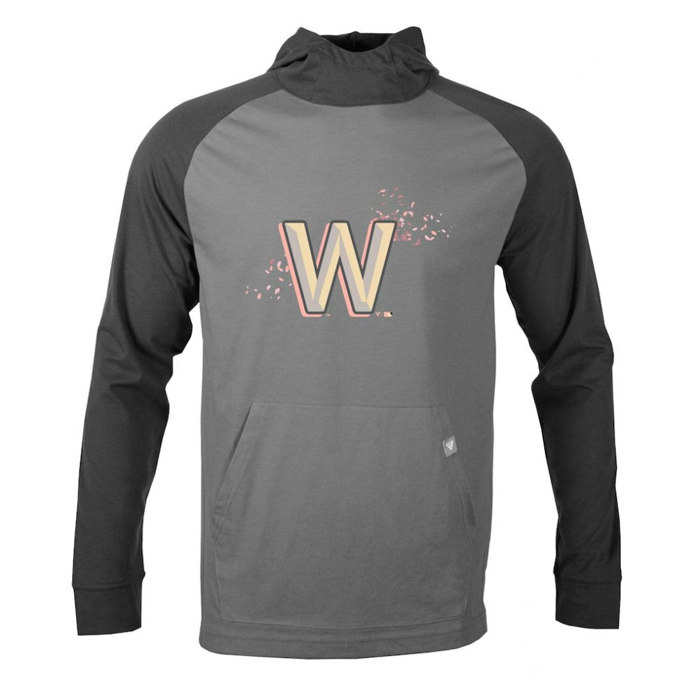 Washington Nationals Levelwear City Connect Uproar Core Logo Pullover Hoodie - Gray - MLB Online