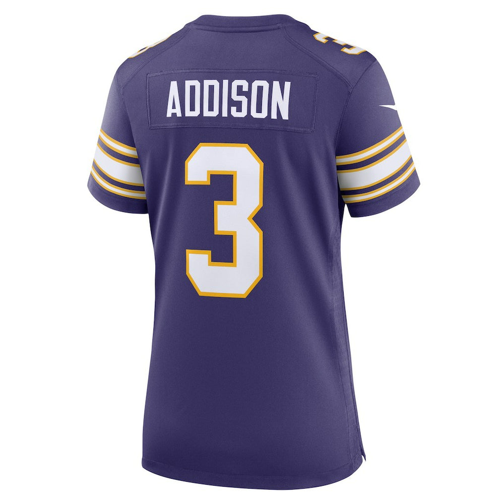 Nike Jordan Addison Minnesota Vikings Women's Alternate Game Jersey Purple