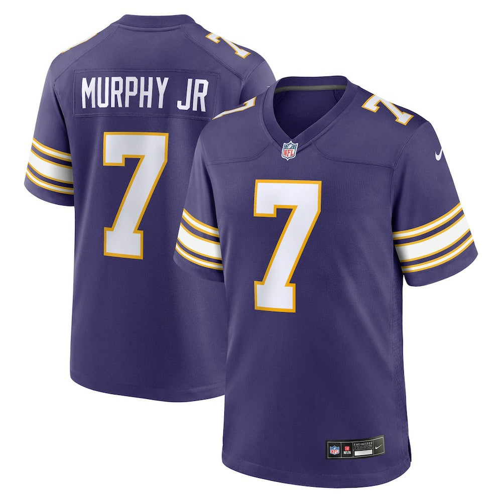 Nike Byron Murphy Jr. Minnesota Vikings Alternate Game Jersey Purple
