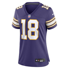 Nike Justin Jefferson Minnesota Vikings Women's Player Jersey Purple