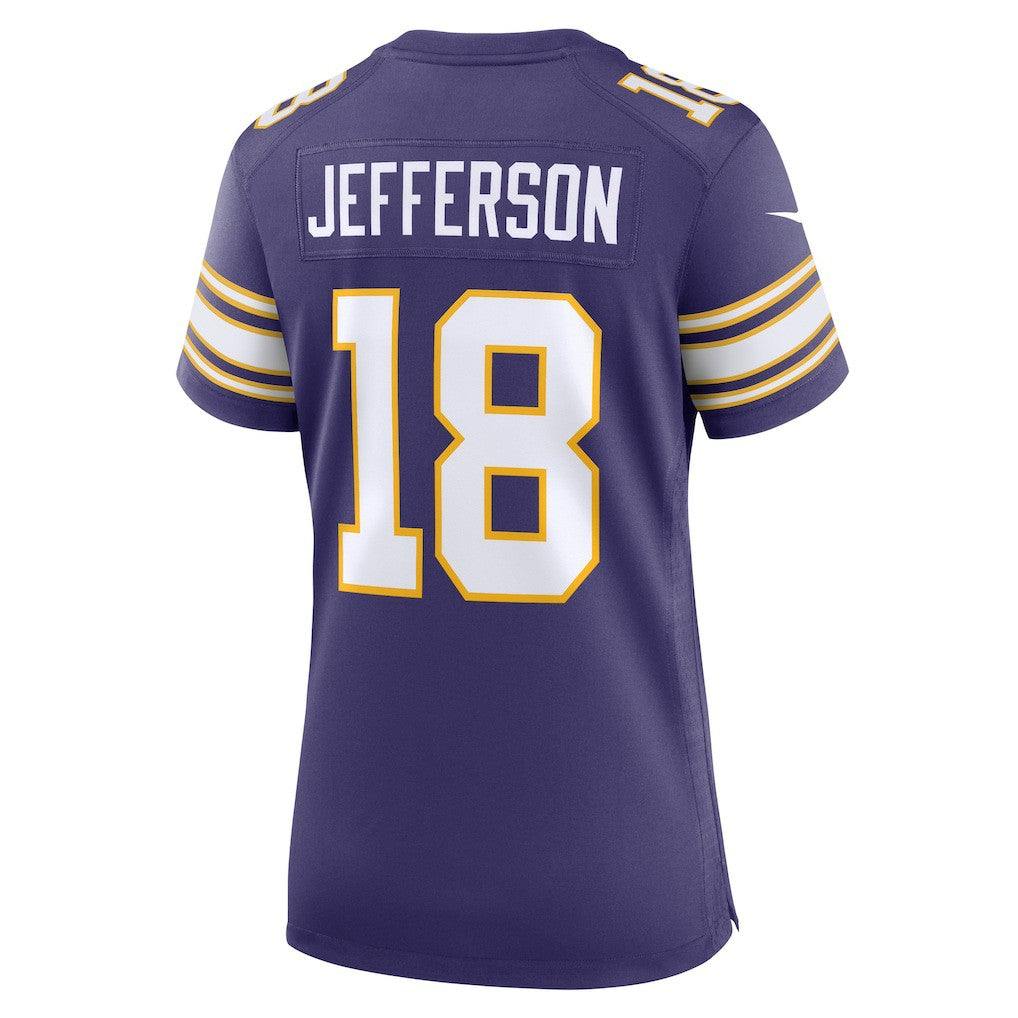 Nike Justin Jefferson Minnesota Vikings Women's Player Jersey Purple