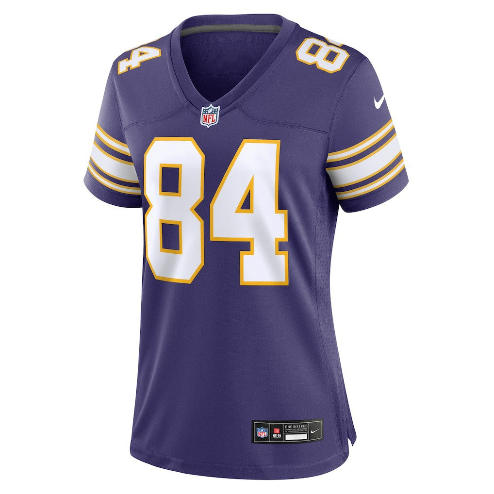 Nike Randy Moss Minnesota Vikings Women's Classic Retired Player Game Jersey Purple
