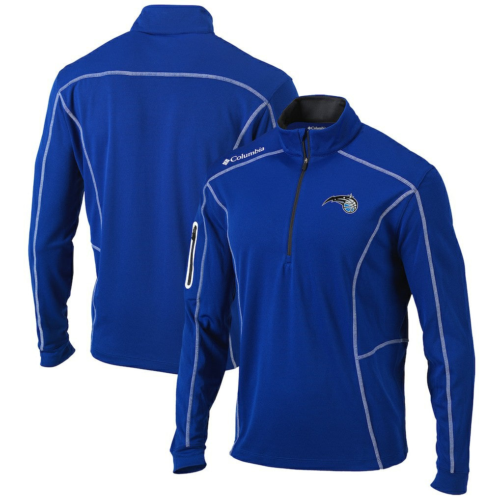 Orlando Magic Omni-Wick Shotgun Quarter-Zip Pullover Top Blue | Columbia for sale