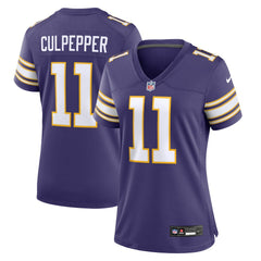 Nike Daunte Culpepper Minnesota Vikings Women's Classic Retired Player Game Jersey Purple