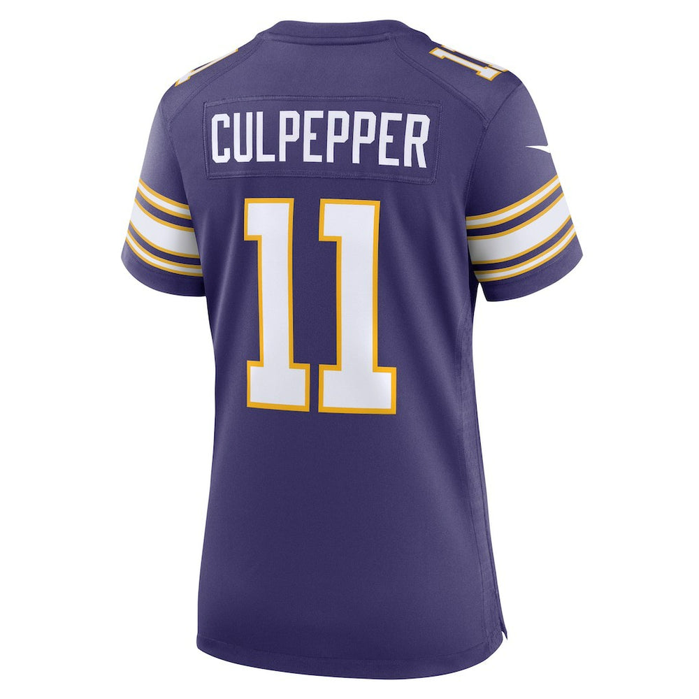 Nike Daunte Culpepper Minnesota Vikings Women's Classic Retired Player Game Jersey Purple