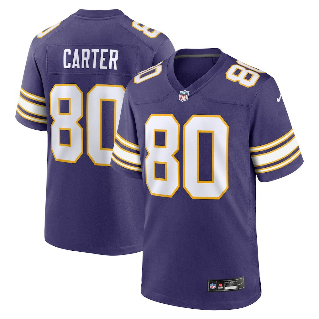 Nike Cris Carter Minnesota Vikings Retired Player Alternate Game Jersey Purple