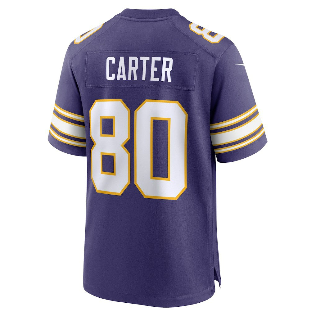 Nike Cris Carter Minnesota Vikings Retired Player Alternate Game Jersey Purple