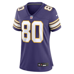 Nike Cris Carter Minnesota Vikings Women's Classic Retired Player Game Jersey Purple