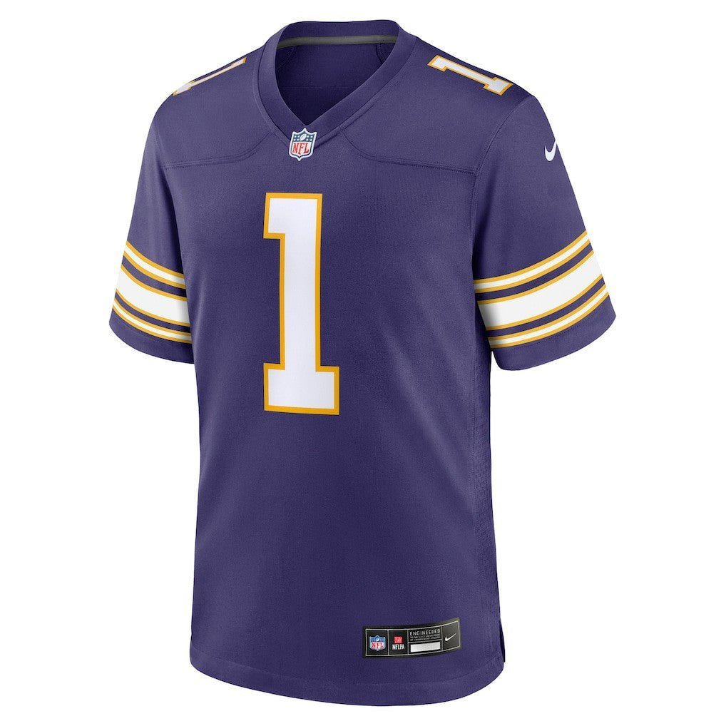Nike Warren Moon Minnesota Vikings Retired Player Alternate Game Jersey Purple