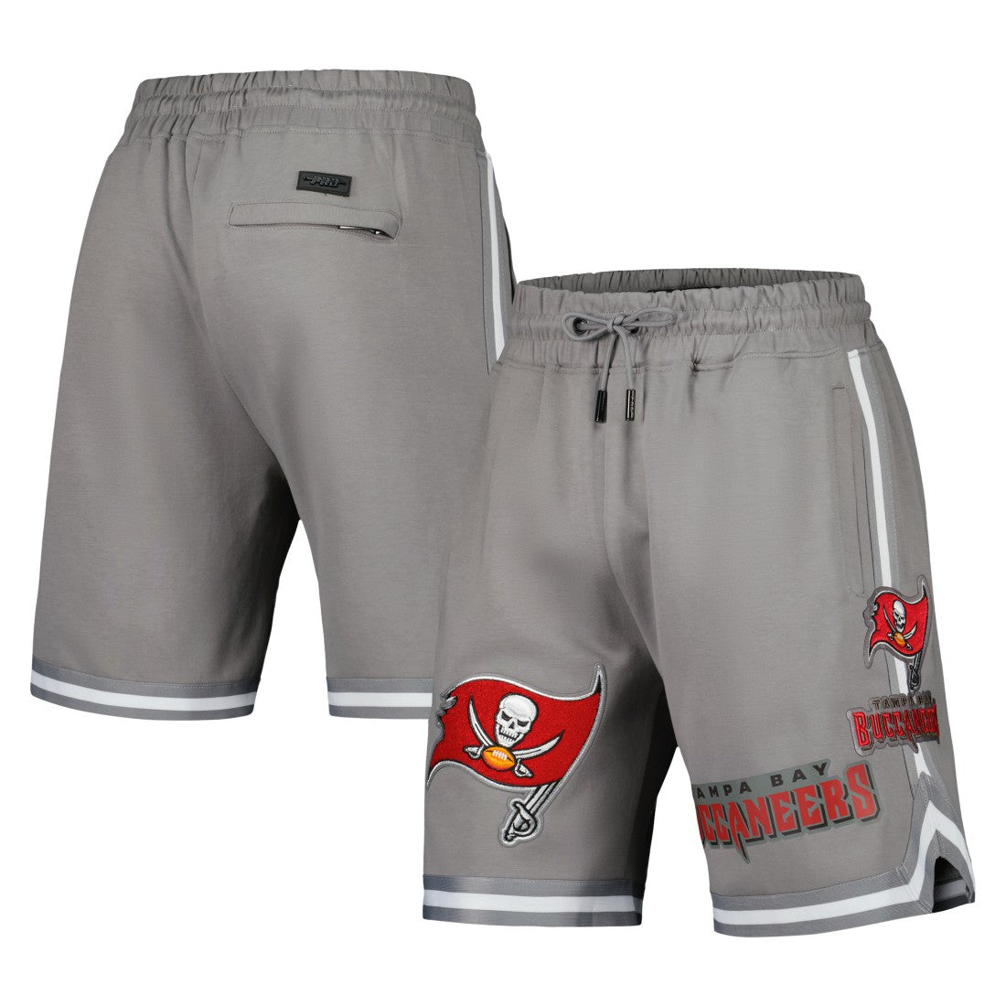 Tampa Bay Buccaneers Pro Standard Classic Chenille Shorts Gray
