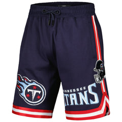 Tennessee Titans Pro Standard Classic Chenille Shorts Navy