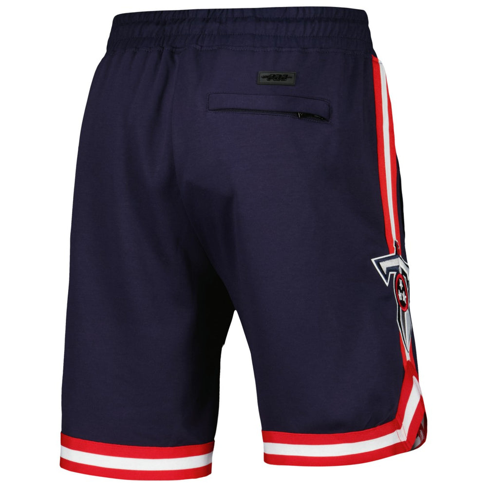 Tennessee Titans Pro Standard Classic Chenille Shorts Navy