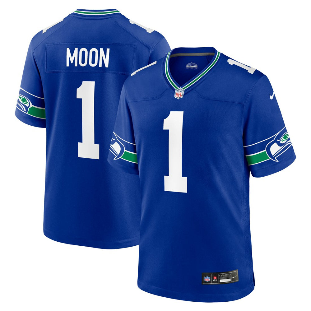 Nike Warren Moon Seattle Seahawks Retired Player Alternate Game Jersey Royal