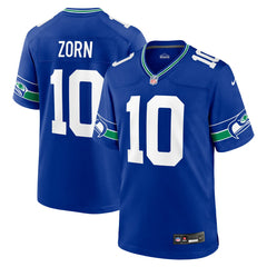 Nike Jim Zorn Seattle Seahawks Retired Player Alternate Game Jersey Royal