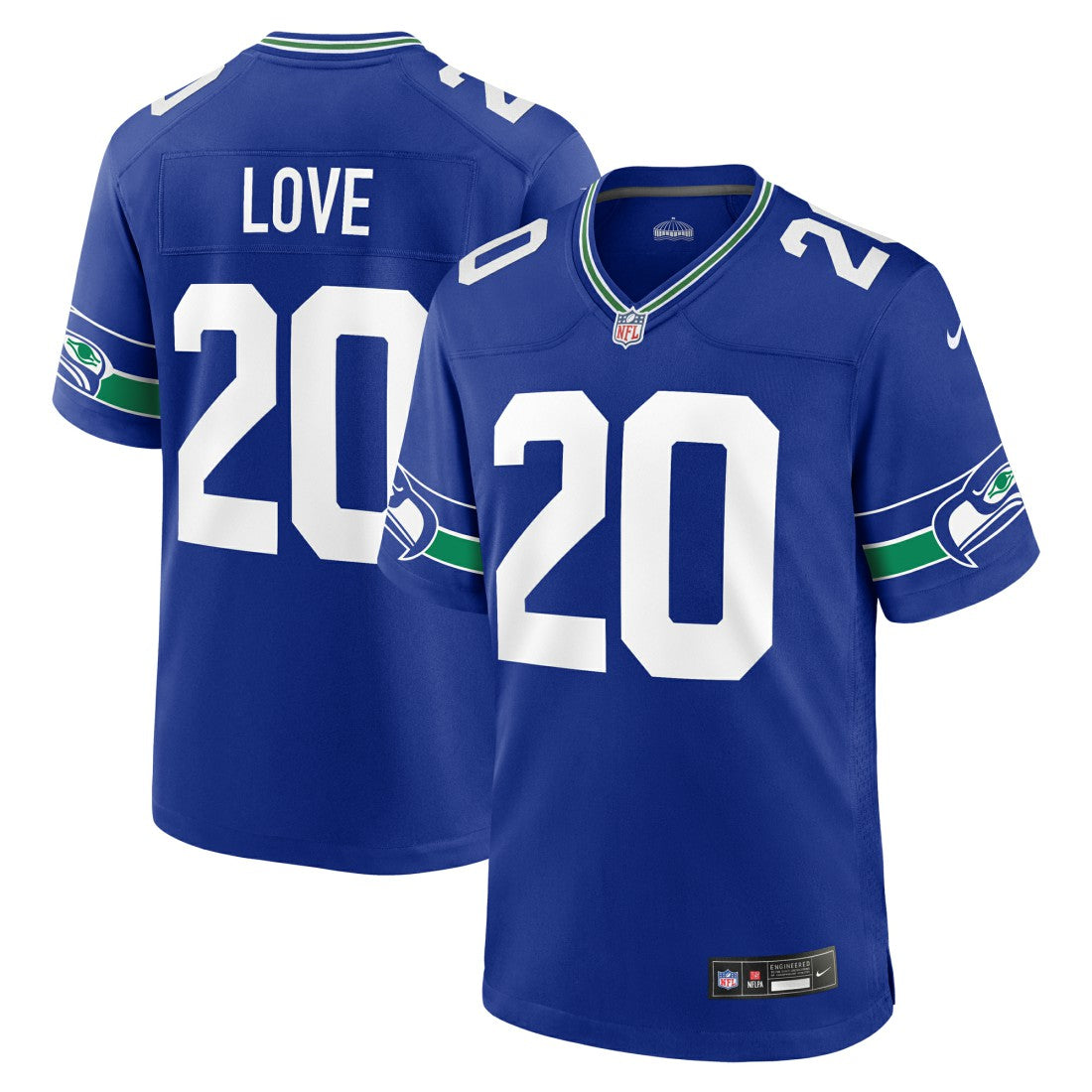 Nike Julian Love Seattle Seahawks Alternate Game Jersey Royal