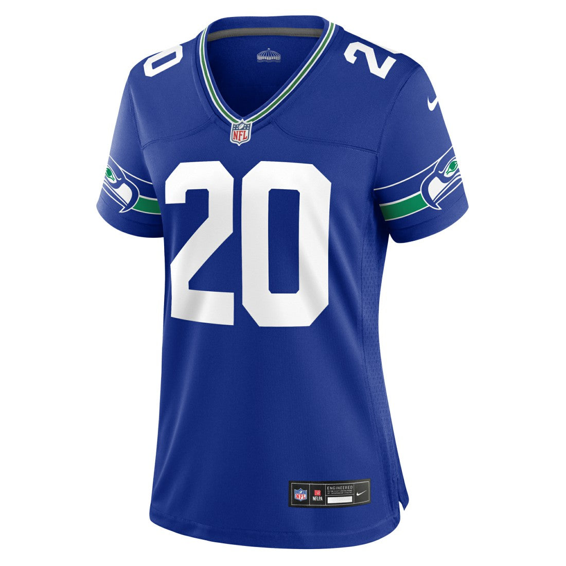 Nike Julian Love Seattle Seahawks Women's Throwback Player Game Jersey Royal