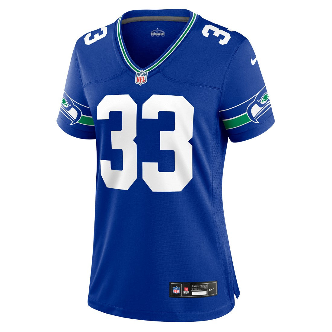 Nike Jamal Adams Seattle Seahawks Women's Throwback Player Game Jersey Royal