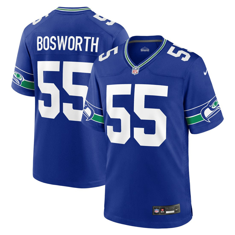 Nike Brian Bosworth Seattle Seahawks Retired Player Alternate Game Jersey Royal
