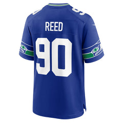 Nike Jarran Reed Seattle Seahawks Alternate Game Jersey Royal