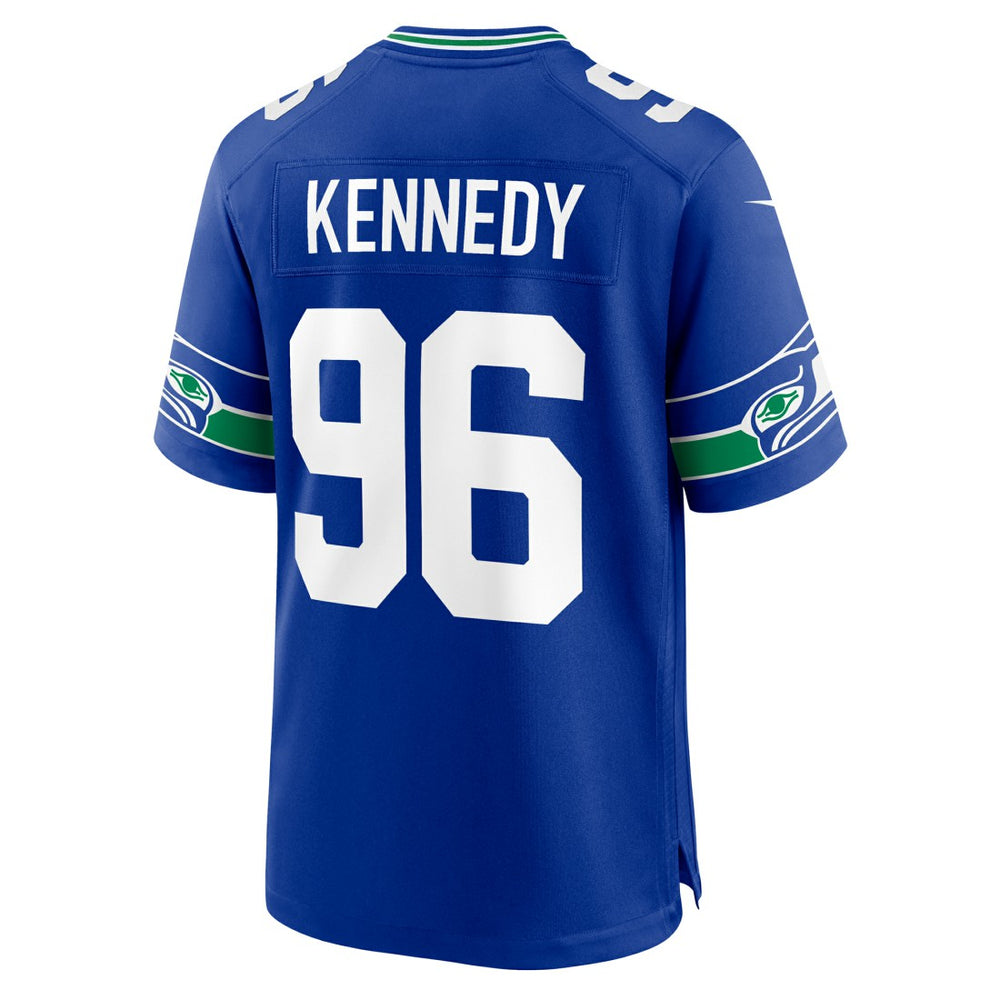 Nike Cortez Kennedy Seattle Seahawks Retired Player Alternate Game Jersey Royal