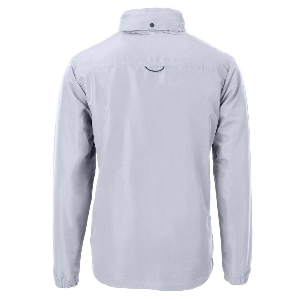 Philadelphia Eagles Cutter & Buck Charter Eco Recycled Full-Zip Jacket Silver
